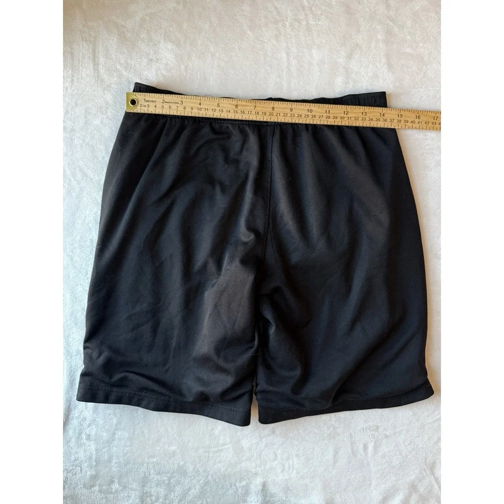 OLD NAVY Active Go-Dry Cool Mesh Boys Shorts XL 14/16 Black Front Pockets